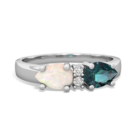 alexandrite-opal timeless ring