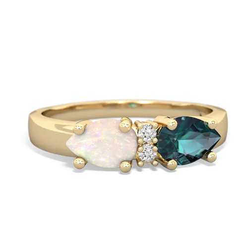 alexandrite-opal timeless ring