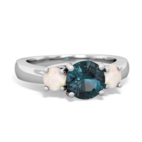 alexandrite-opal timeless ring