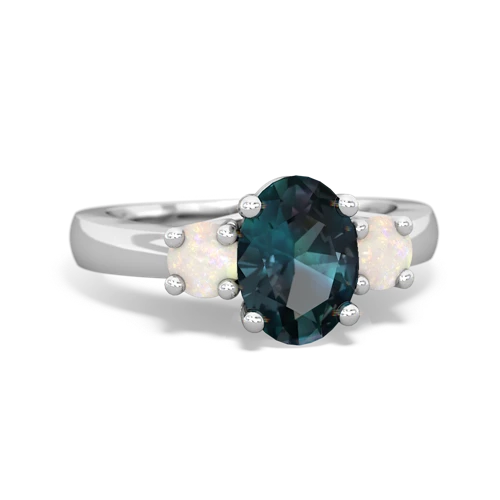 alexandrite-opal timeless ring