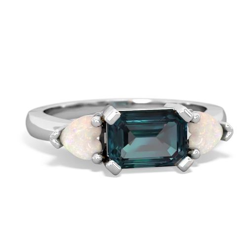 alexandrite-opal timeless ring