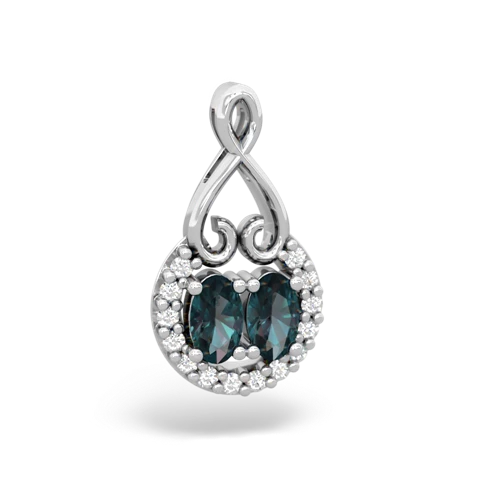 alexandrite love nest pendant