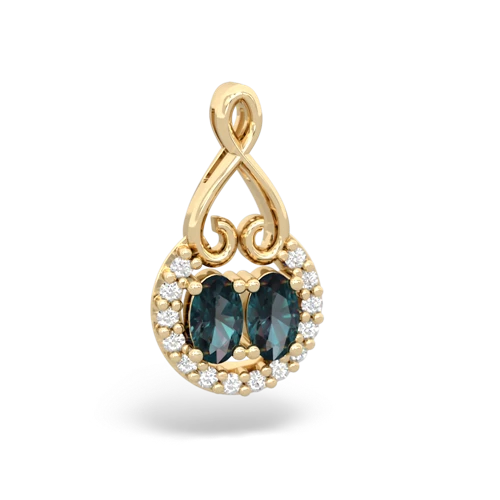 Lab Alexandrite Love Nest Lab Created Alexandrite pendant Pendant