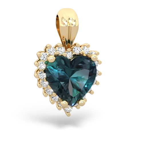 alexandrite timeless pendant