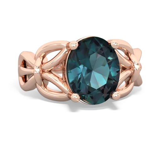 alexandrite celtic ring