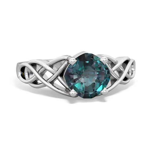 alexandrite celtic ring