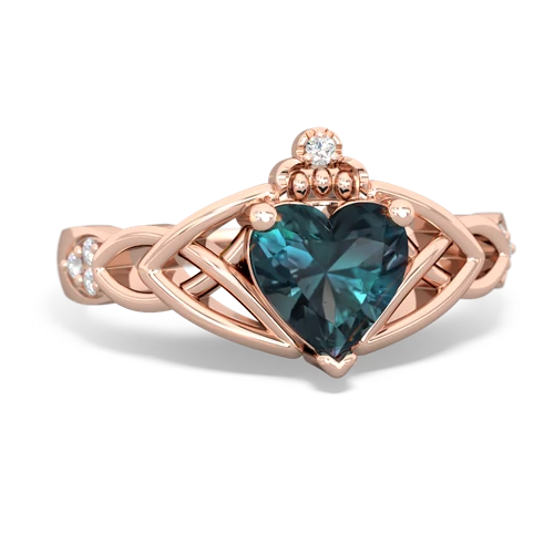 alexandrite celtic ring