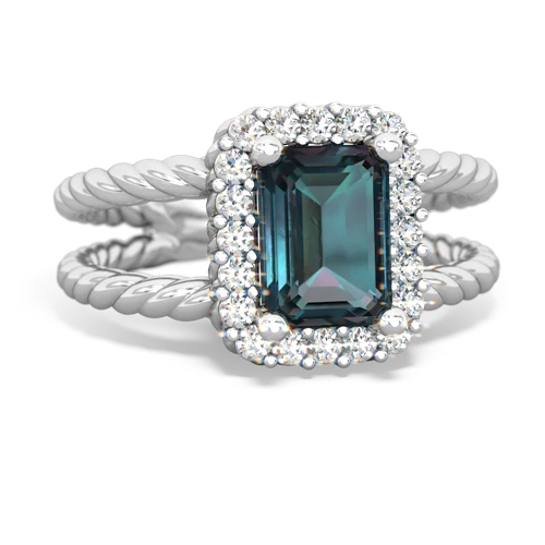 alexandrite couture ring