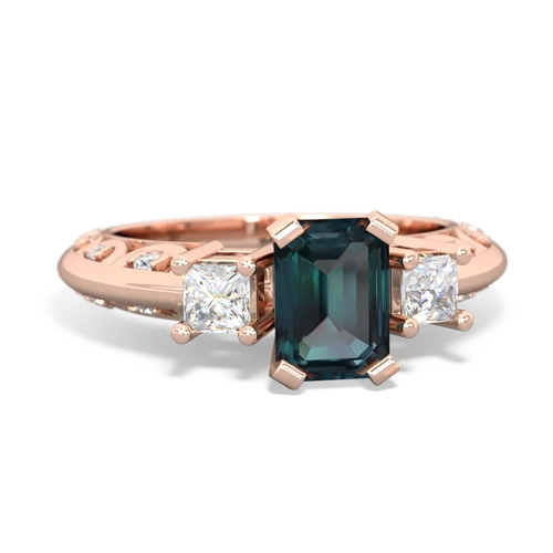 alexandrite engagement ring