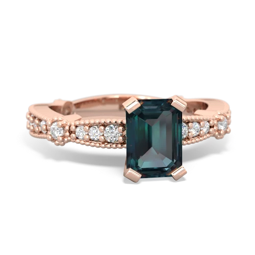 alexandrite engagement ring