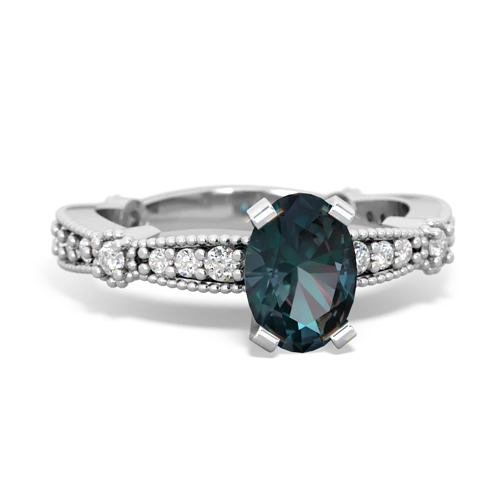 alexandrite engagement ring