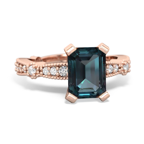 alexandrite engagement ring