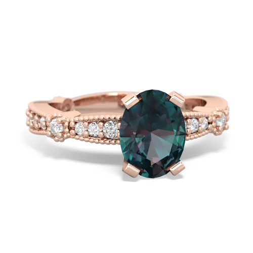 alexandrite engagement ring