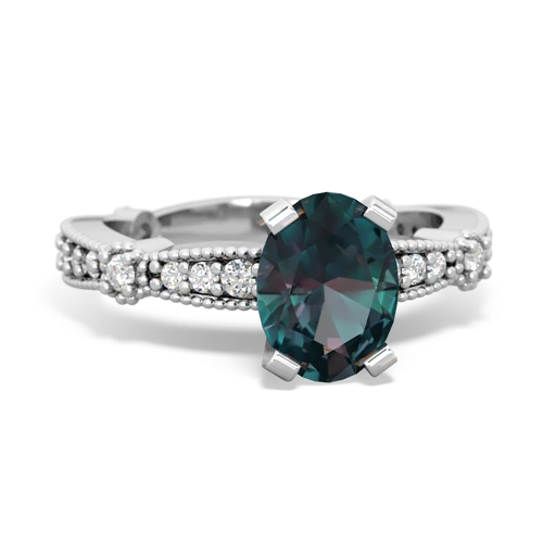 alexandrite engagement ring