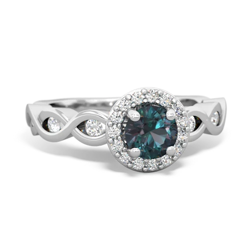 alexandrite engagement ring