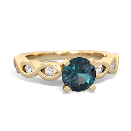 alexandrite engagement ring