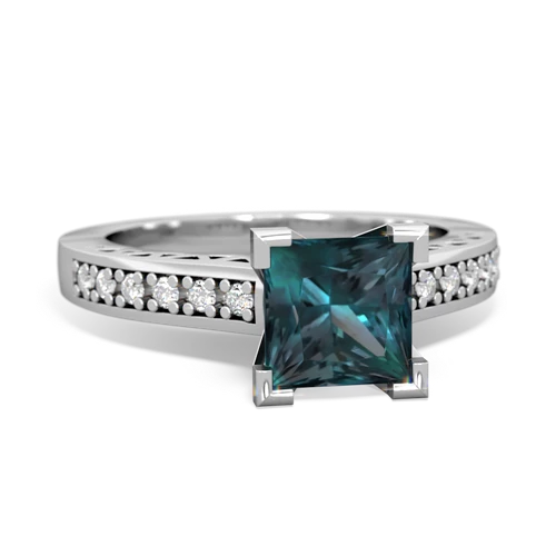 alexandrite engagement ring