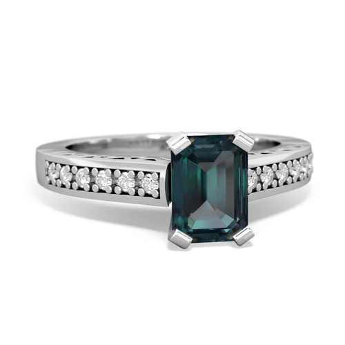 alexandrite engagement ring