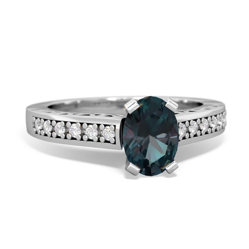 alexandrite engagement ring