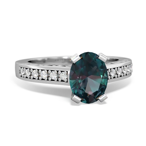 alexandrite engagement ring