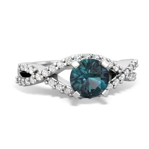 alexandrite engagement ring