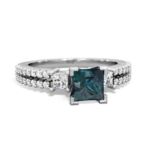 alexandrite engagement ring