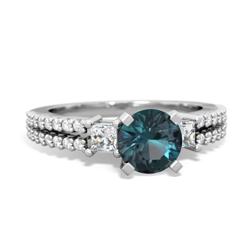 alexandrite engagement ring