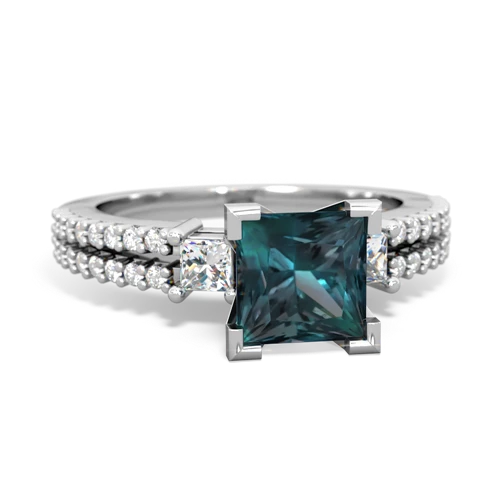 alexandrite engagement ring