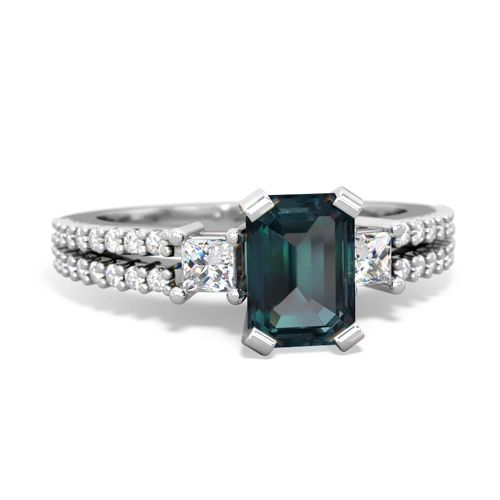 alexandrite engagement ring