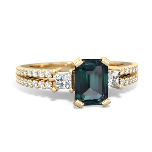 alexandrite engagement ring