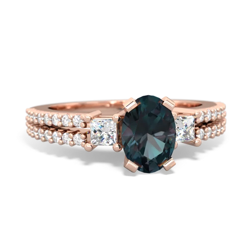 alexandrite engagement ring