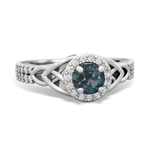 alexandrite engagement ring