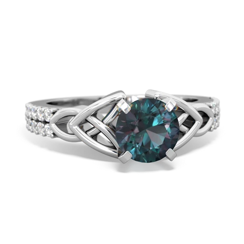 alexandrite engagement ring