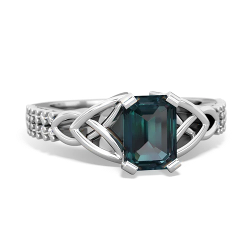 alexandrite engagement ring