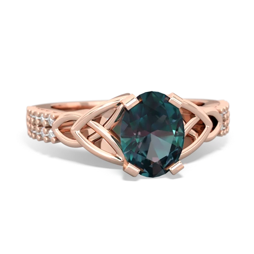 alexandrite engagement ring