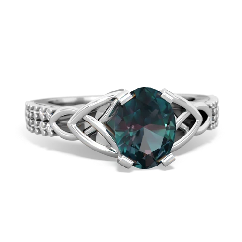 alexandrite engagement ring