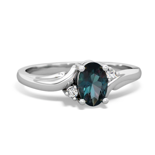 alexandrite filligree ring