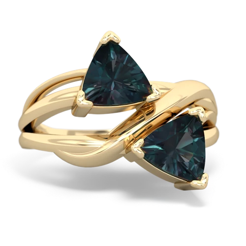 alexandrite filligree ring