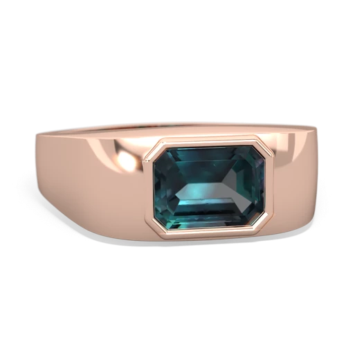 alexandrite mens ring