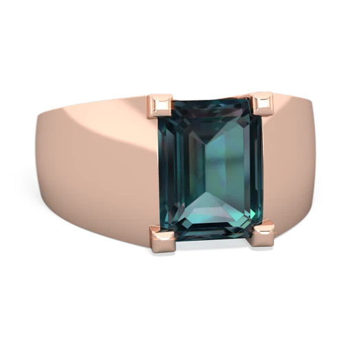 alexandrite mens ring