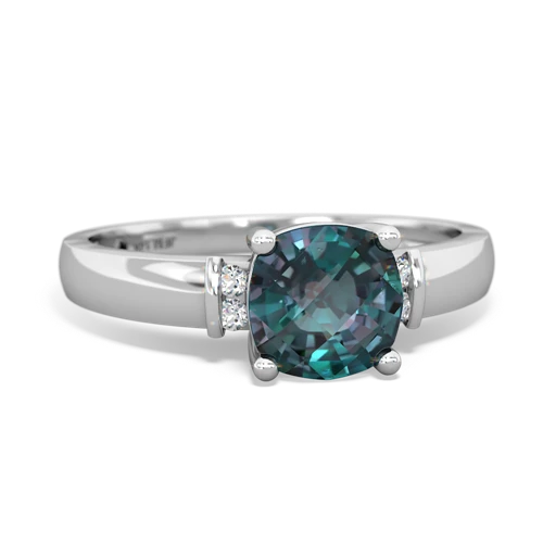 alexandrite modern ring