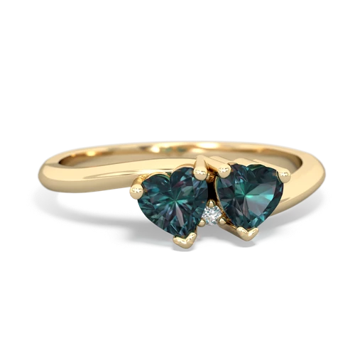 alexandrite sweethearts promise ring