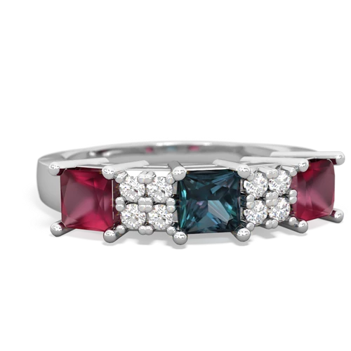 alexandrite-ruby timeless ring