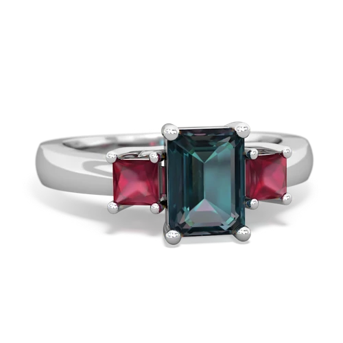 alexandrite-ruby timeless ring