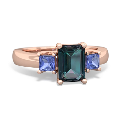 alexandrite-tanzanite timeless ring