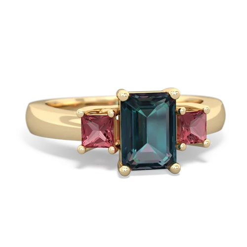 alexandrite-tourmaline timeless ring