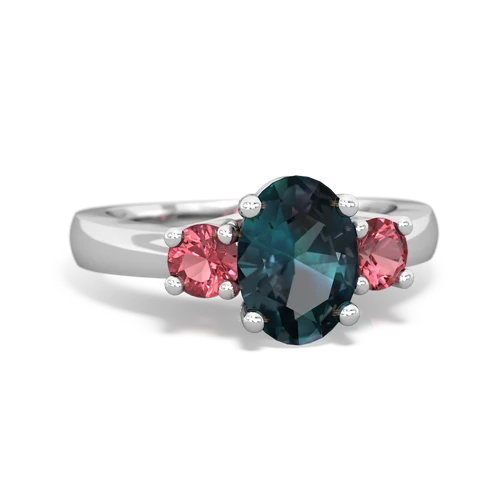 alexandrite-tourmaline timeless ring