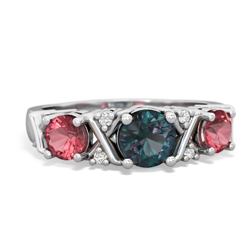 alexandrite-tourmaline timeless ring