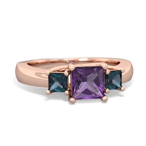 amethyst-alexandrite timeless ring