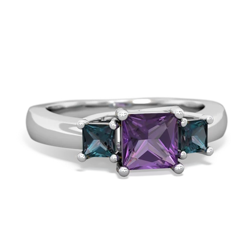 amethyst-alexandrite timeless ring